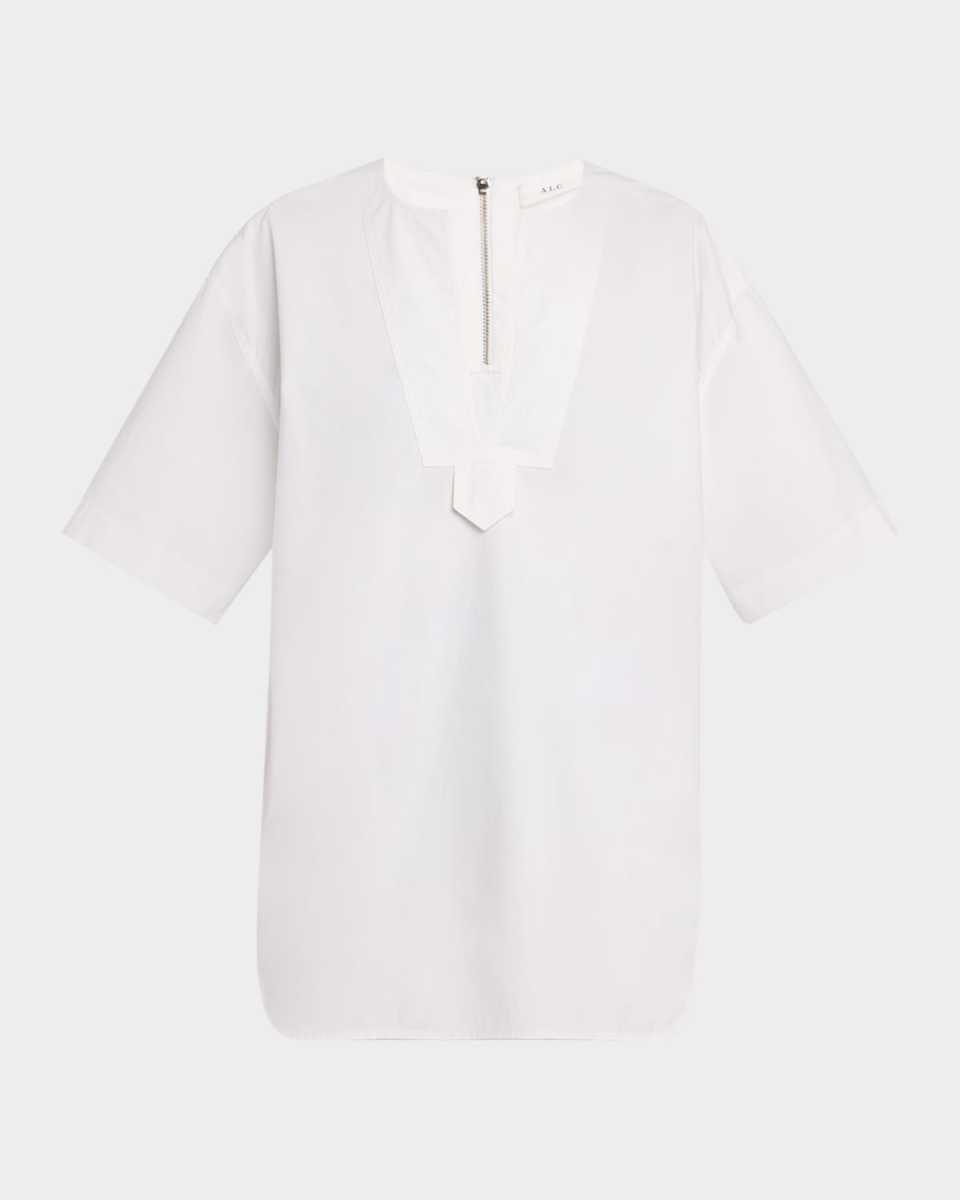 Erin Short-Sleeve Tunic Top
